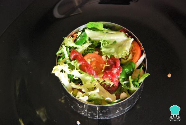 Recette de salade de carpaccio de bœuf - Étape 7