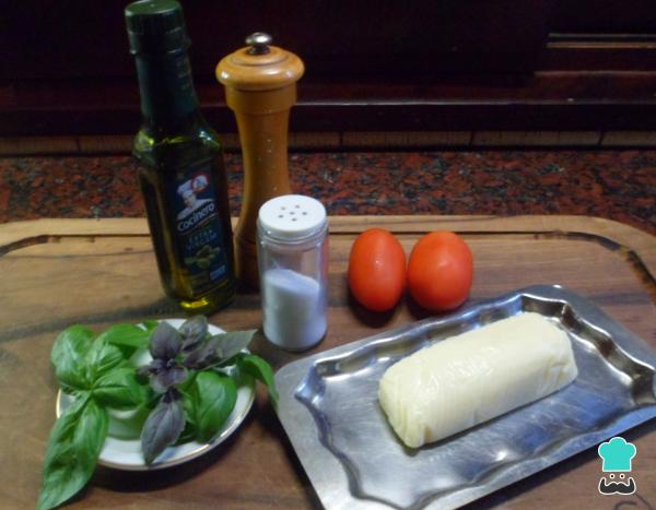 Recette de salade Caprese - Étape 1