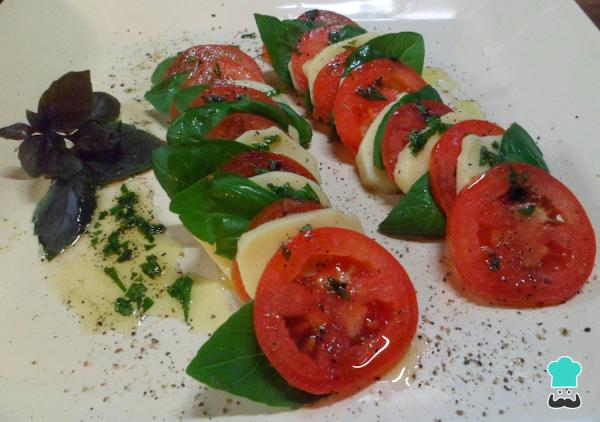 Recette de salade Caprese - Étape 5