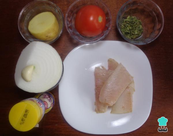 Recette de Morue au Four à la Tomate - Étape 1