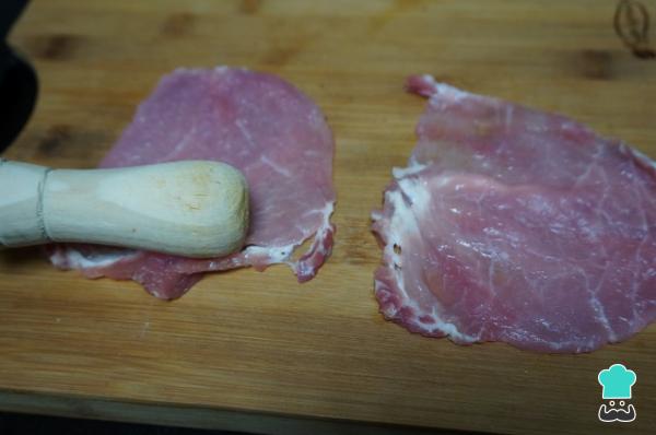 Recette de Rouleaux de Longe au Fromage - Étape 1