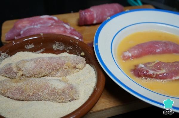 Recette de Rouleaux de Longe au Fromage - Étape 4