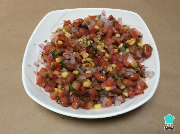 Recette de salade mexicaine aux haricots - Étape 4
