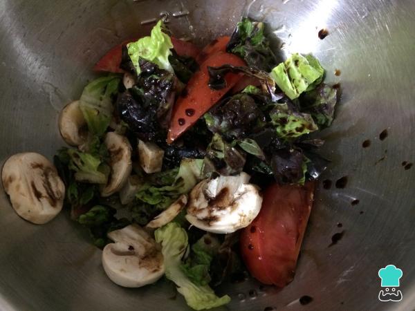 Recette de Salade de tofu et confiture de courgettes - Étape 3