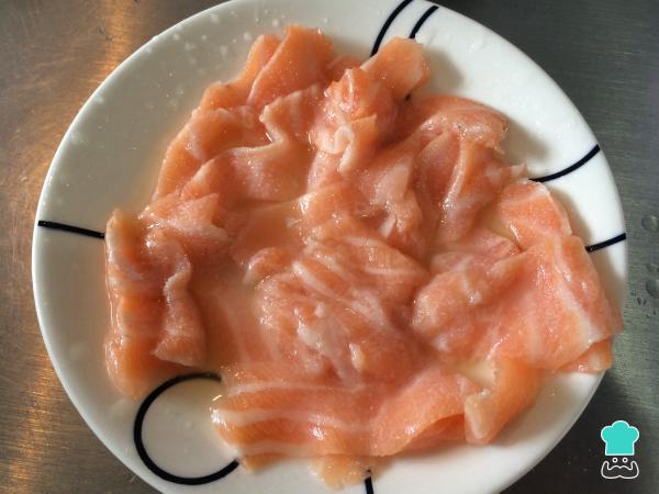 Recette de salade d'épinards et de saumon - Étape 3