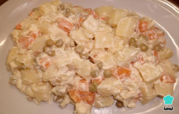 Recette de salade russe avec de la charcuterie - Étape 5