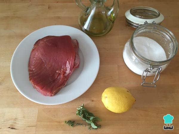 Recette de Thon Mariné au Citron - Étape 1