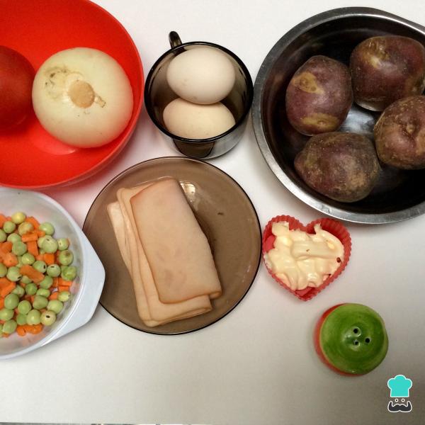 Recette de salade de pommes de terre campagnarde - Étape 1