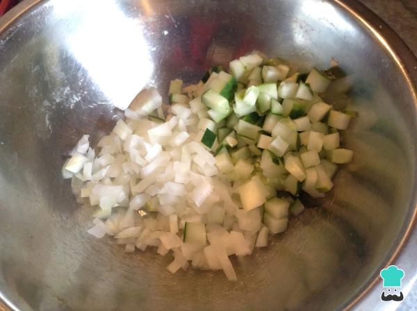 Recette de salade de pois chiches cuites – Étape 3