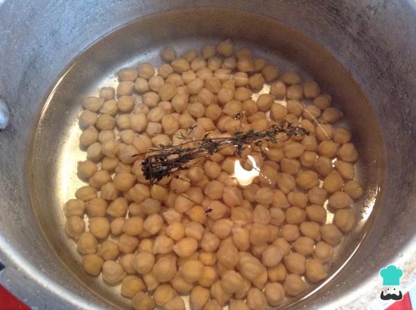 Recette de salade de pois chiches cuites - Étape 2