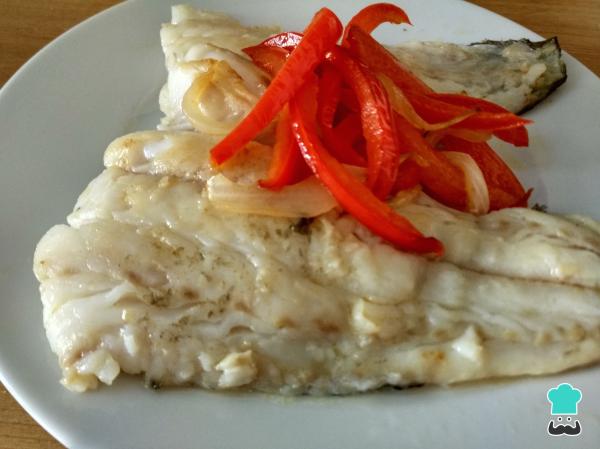 Recette de Cabillaud Grillé aux Poivrons Rouges - Étape 6