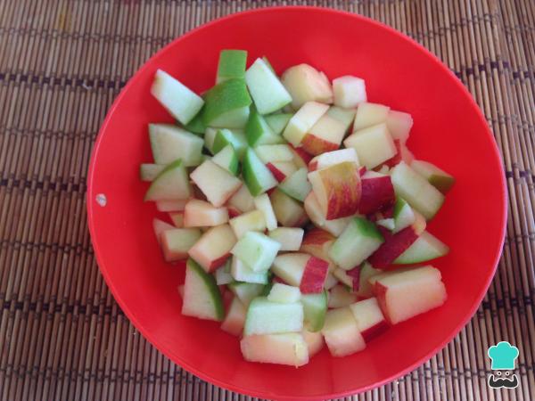 Recette de Salade d'épinards aux pommes - Étape 2