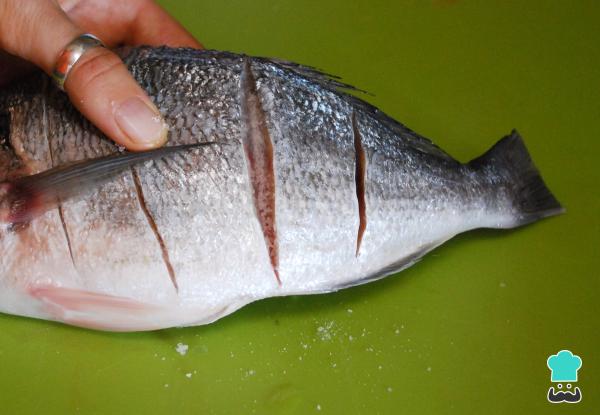 Recette de Daurade Grillée - Étape 2