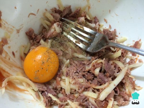 Recette de boulettes de thon - Étape 4