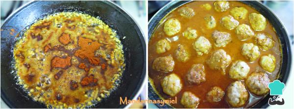 Recette de Boulettes de viande à la sauce paprika - Étape 4