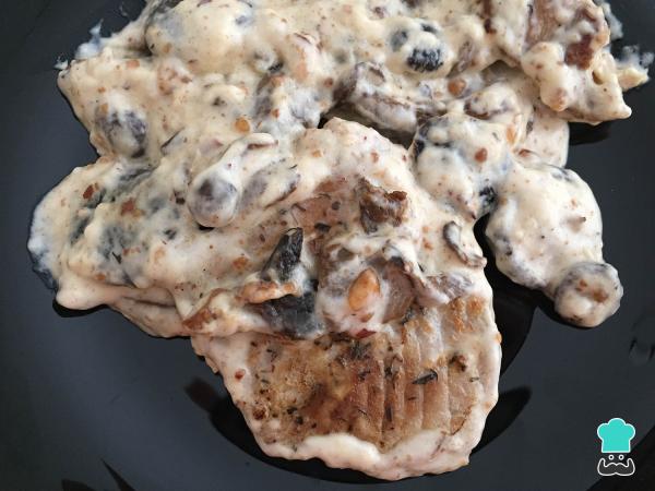 Recette de thon sauce aux champignons - Étape 7