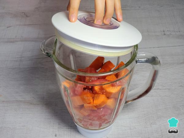 Recette de Nouilles Rouges au Poulet - Étape 4