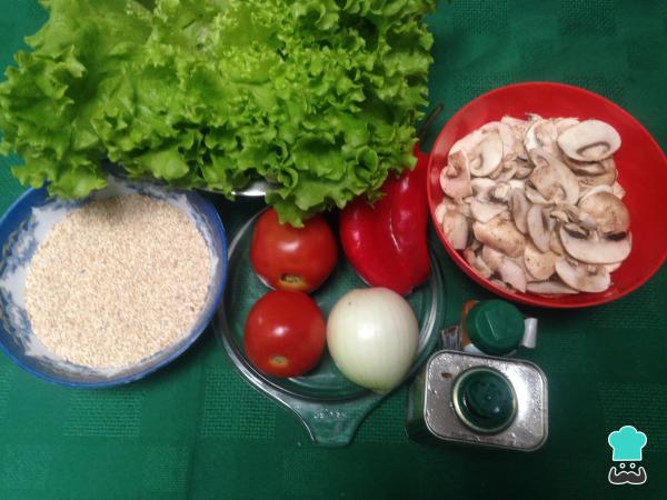 Recette de salade de quinoa - Étape 1