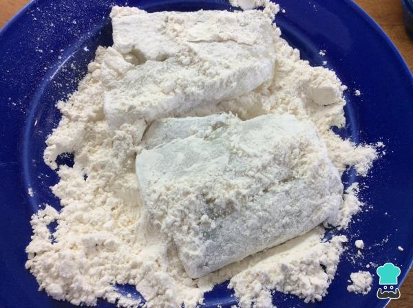 Recette de Morue à la llauna - Étape 2