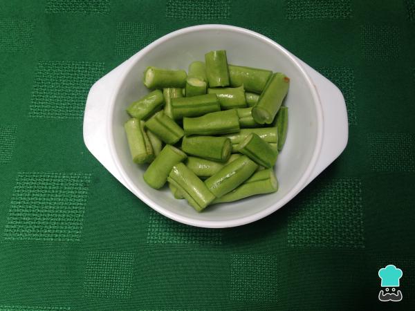 Recette de salade de haricots verts et pommes de terre. - Étape 2