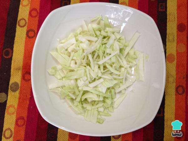 Recette de salade de chou et de carottes - Étape 2