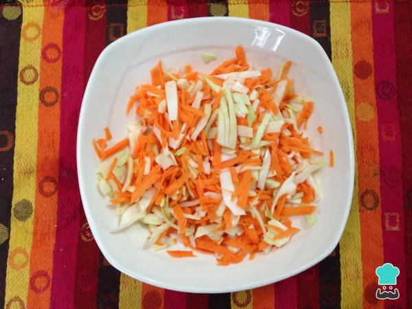 Recette de salade de chou et de carottes - Étape 4