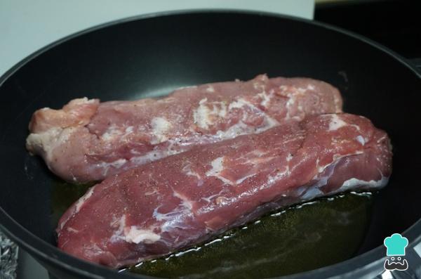 Recette de Filet mignon de porc sauce parmesan - Étape 1