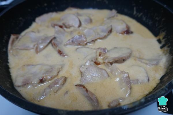 Recette de Filet mignon de porc sauce parmesan - Étape 7