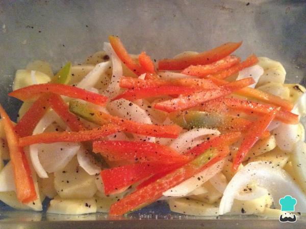 Recette de Tilapia au four avec pommes de terre – Étape 3