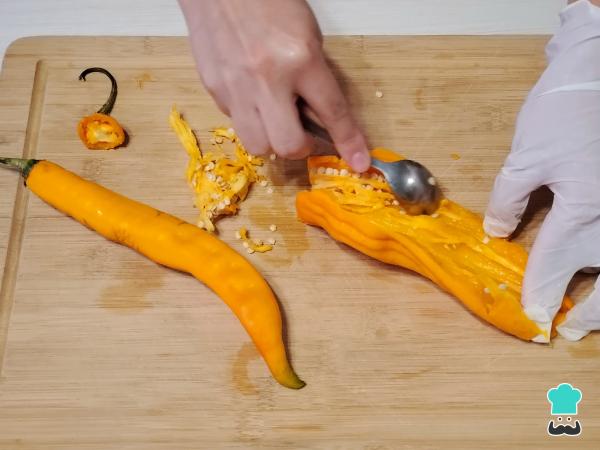 Recette de pommes de terre Huancaina - Étape 1