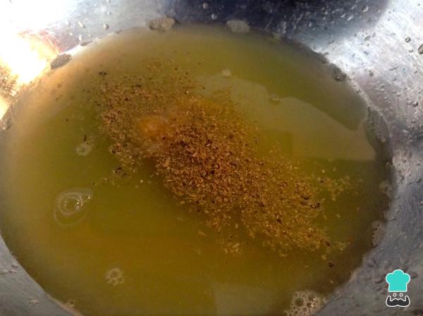 Recette de mojarra frite avec salade - Étape 3