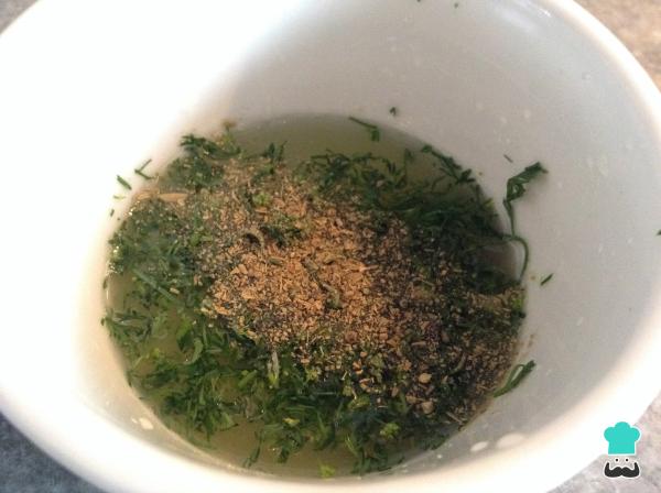 Recette de mojarra frite avec salade - Étape 8