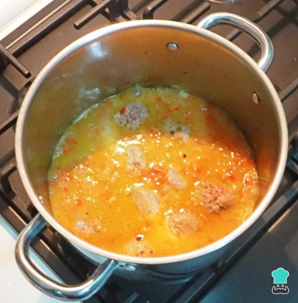 Recette de Boulettes de viande aux oignons et poivrons - Étape 7