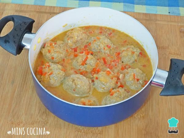 Recette de Boulettes de viande aux oignons et poivrons - Étape 8