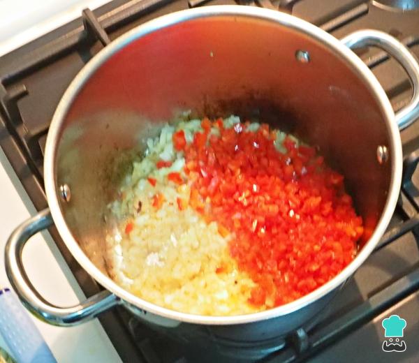 Recette de Boulettes de viande aux oignons et poivrons - Étape 4