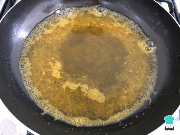 Recette de Saumon Glacé à la Mandarine et au Miel - Étape 2