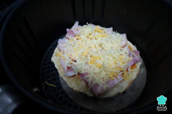 Recette de pizza à la friteuse à air – Étape 5