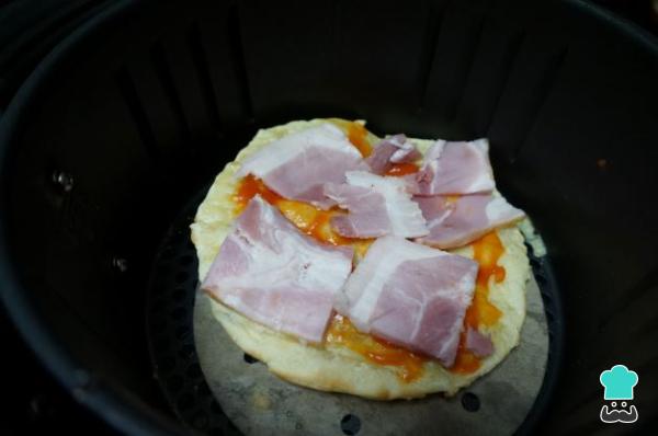 Recette de pizza à la friteuse à air – Étape 4
