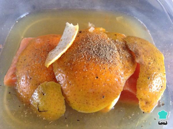 Recette de Saumon Mariné aux Agrumes - Étape 2