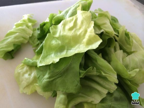 Recette de salade tiède de crevettes - Étape 5