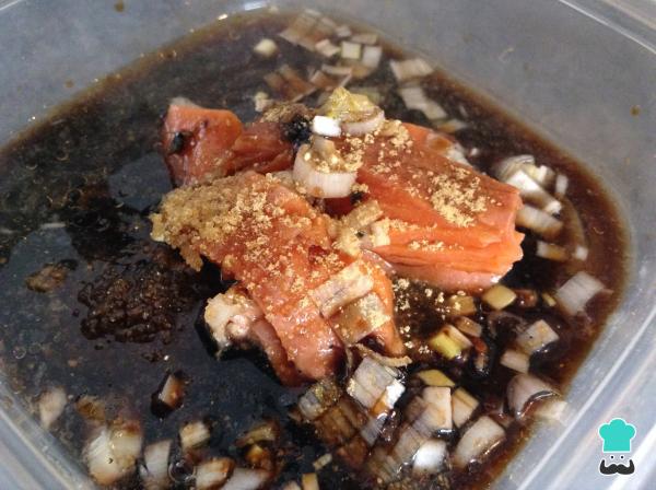 Recette de saumon mariné japonais - Étape 5