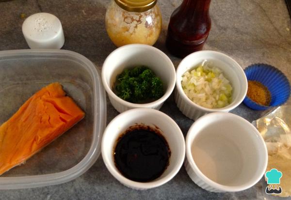 Recette de saumon mariné japonais - Étape 1