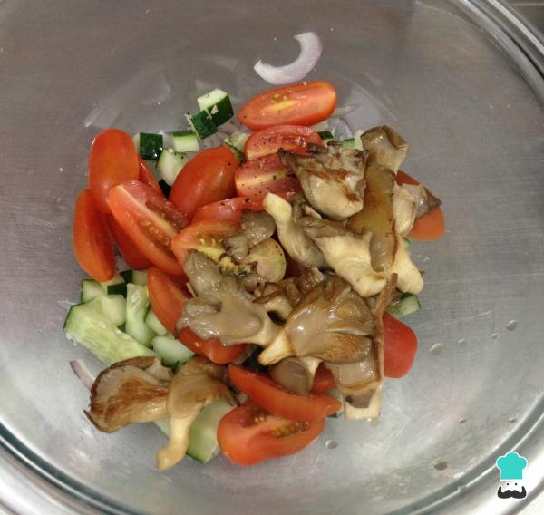 Recette de salade de fromage feta frais et coriandre - Étape 3