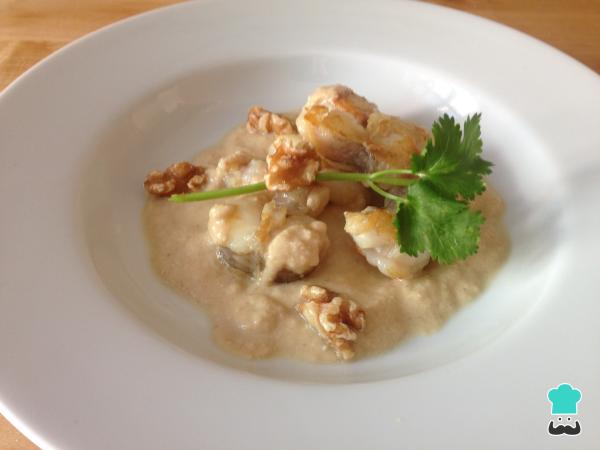 Recette de Lotte à la Sauce aux Noix - Étape 8