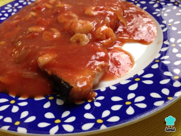 Recette d'espadon à la sauce aux crevettes