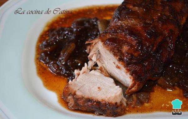Recette de Filet de Porc aux Oignons Caramélisés