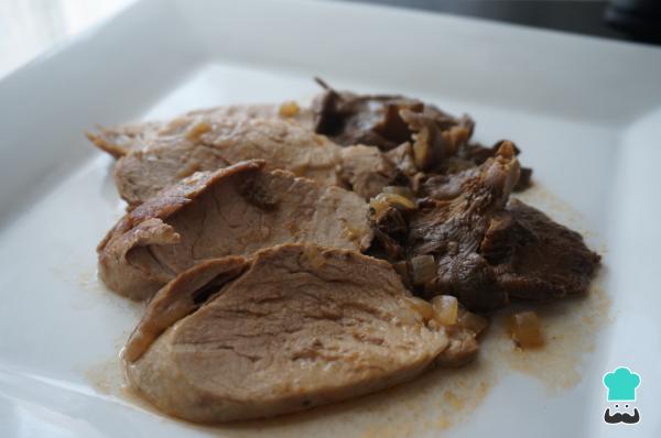 Recette de Fricandó de porc