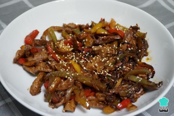 Recette de bœuf sauté à la chinoise