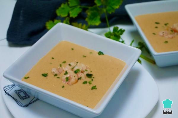 Recette de crème de crevettes
