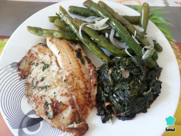 Recette de filet de poisson à l'ail